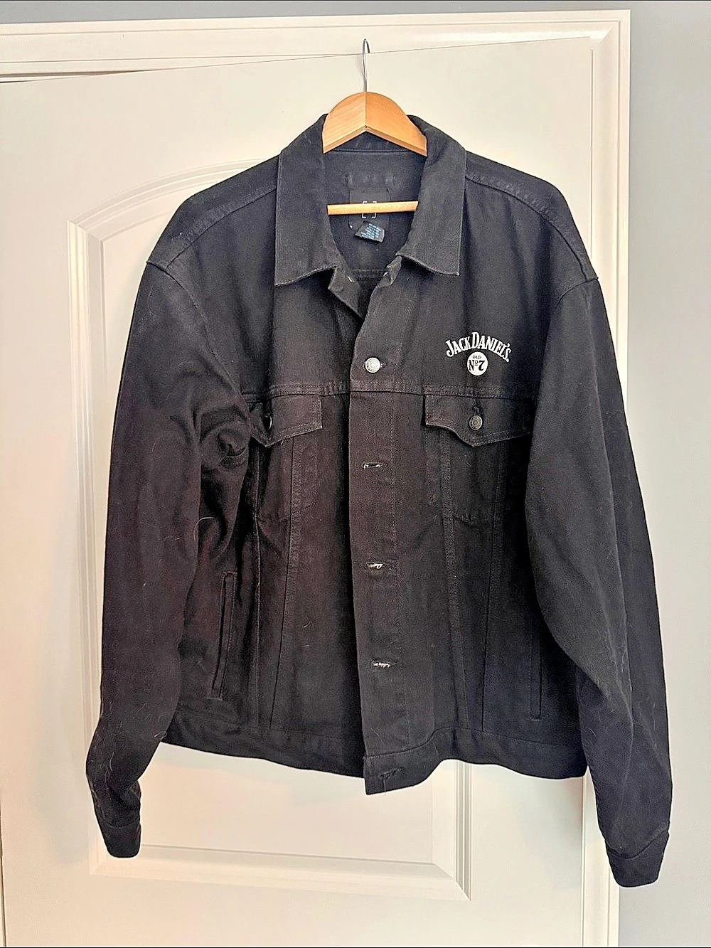 Jack Daniel’s pMen's Black Jean Jacket XXL